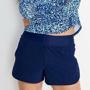 Lands' End Black Swimshort